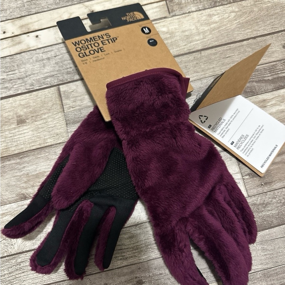 North Face women's osito etip gloves